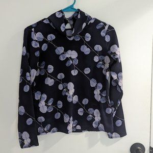 Banana Republic Long Sleeve Floral Top (XXSP)